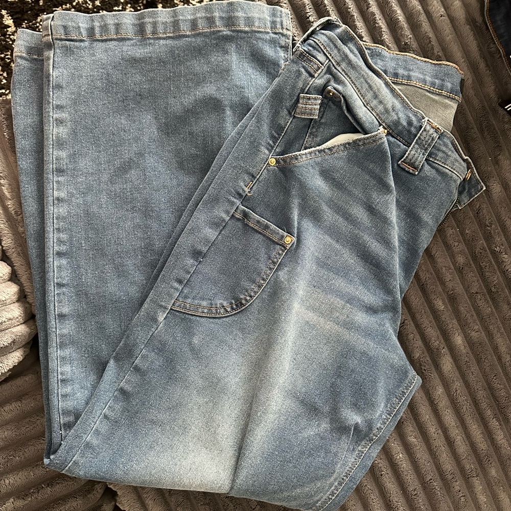 Nanette Lepore Light Blue Flare Jeans